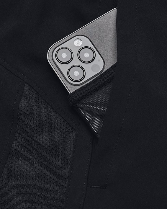 กางเกงขาสั้น UA Launch Unlined 5" สำหรับผู้ชาย in Black image number 4